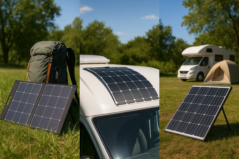 Melhores Placas Solares Portáteis: Dobravel, Flexivel e Rigida