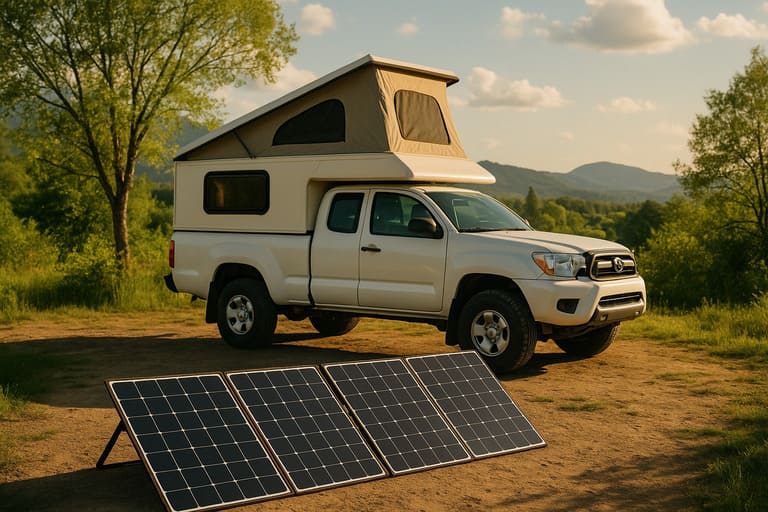Melhores Placas Solares Portáteis Para Camping, Motorhome e Off-Grid