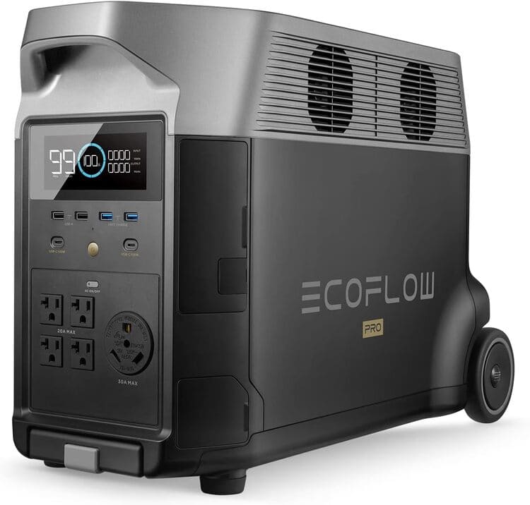 EF ECOFLOW Estação de Energia Portátil Delta Pro