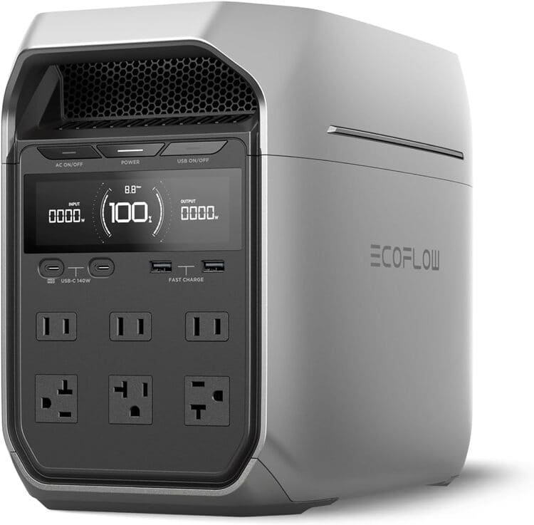 EF ECOFLOW Estação de energia portátil DELTA 3 Plus
